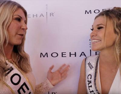Moehair at Miss California USA - Moehair USA