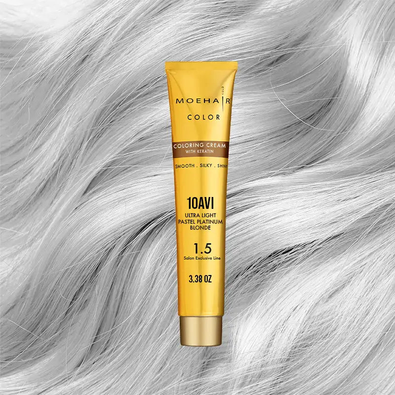 10AVI Ultra Light Pastel Platinum Blonde Hair Color