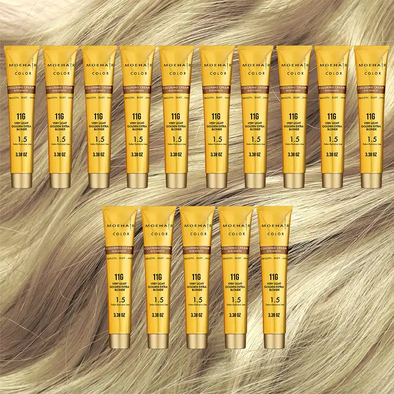 Pack of 15 - 11G Very Light Golden Extra Blonde Hair Color
