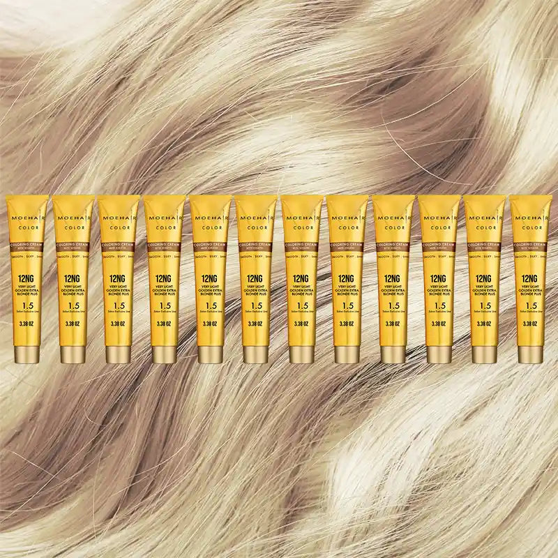 Pack of 12 - 12NG Very Light Golden Extra Blonde Plus Hair Color