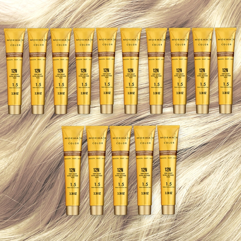 Pack of 15 - 12N Very Light Extra Blonde Plus Hair Color