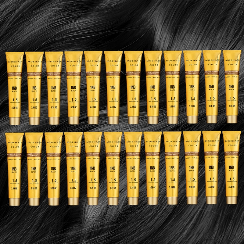 Pack of 24 - 1Nb black hair color