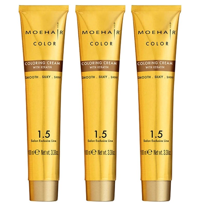 Pack of 3 - Permanent Hair Color