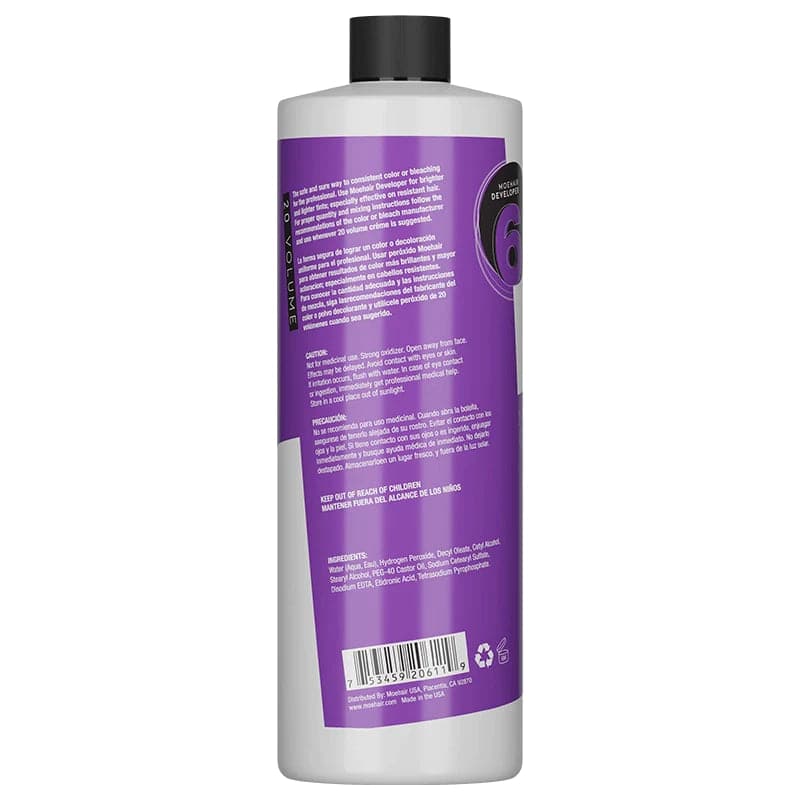 Moehair Hair Color Developer (6%, 20 volume)