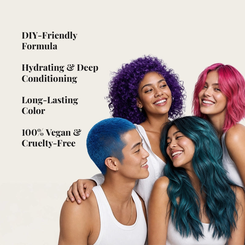 Ash Off-Black Hair Dye