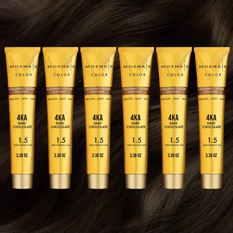 Pack of 6 - 4KA - Permanent Hair Color