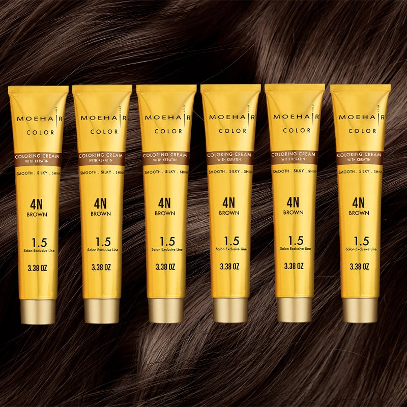 Pack of 6 - 4N Brown Hair Color
