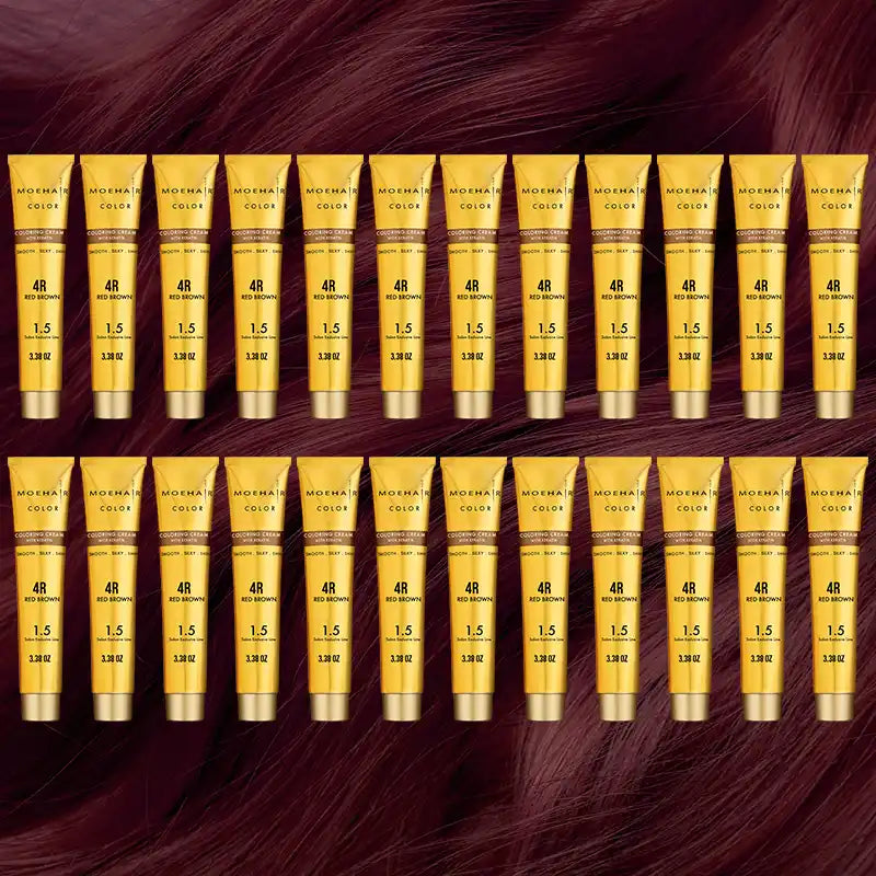 PACK OF 24 -4R Red Brown Hair Color
