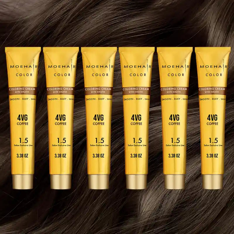 Pack of 6 - 4VG Coffee Hair Color