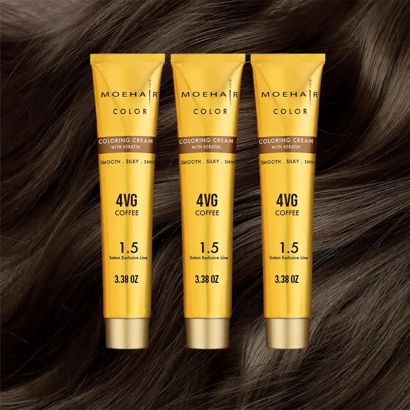 Pack of 3 - 4VG Coffee Hair Color