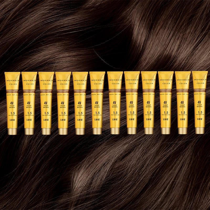 Pack of 12 - 4V Violet Brown Hair Color