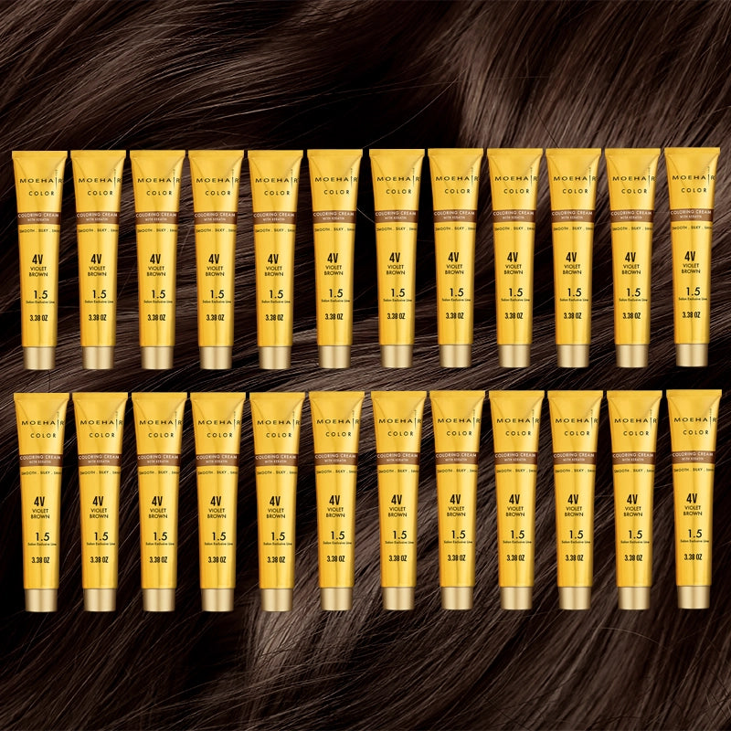 Pack of 24 - 4V Violet Brown Hair Color