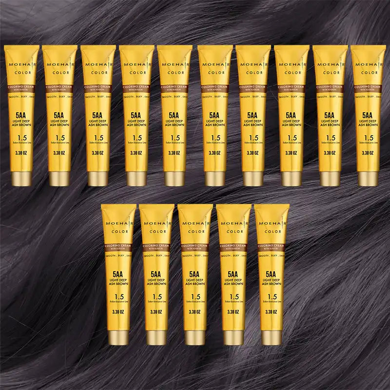 Pack of 15 - 5AA Light Deep Ash Brown Hair Color
