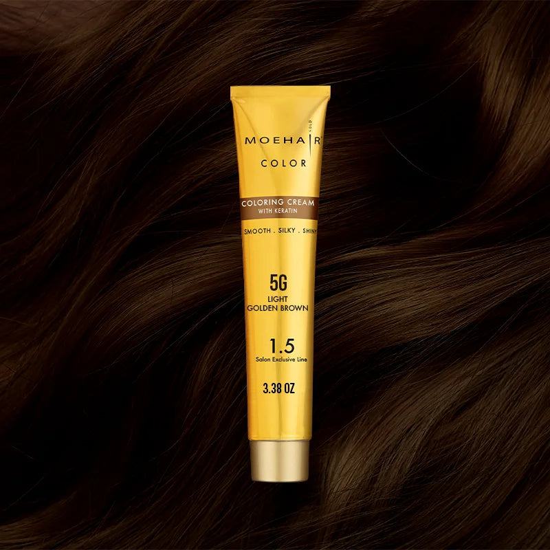 5G Light Golden Brown Hair Color