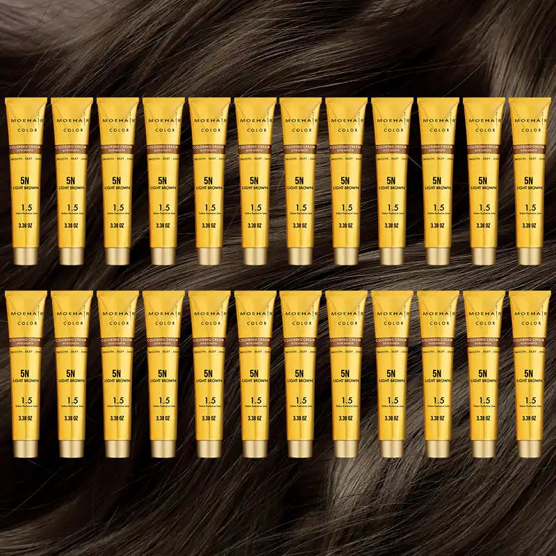 Pack of 24 - 5N Light Brown Hair Color