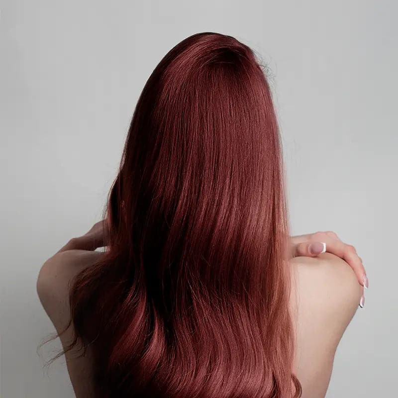 5RR Light Intense Red Brown Hair Color