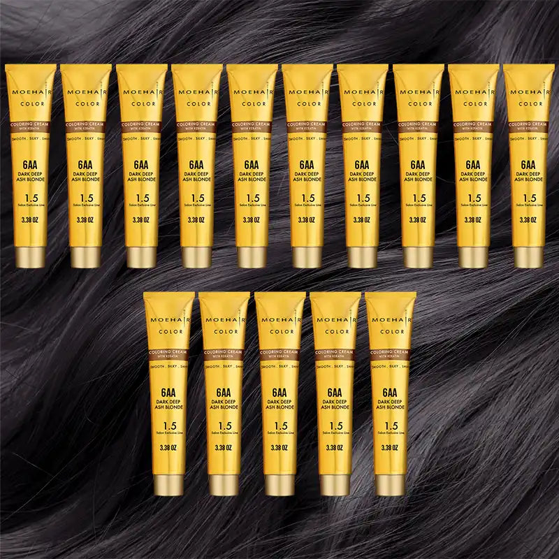 Pack of 15 - 6AA Dark Deep Ash Blonde Hair Color