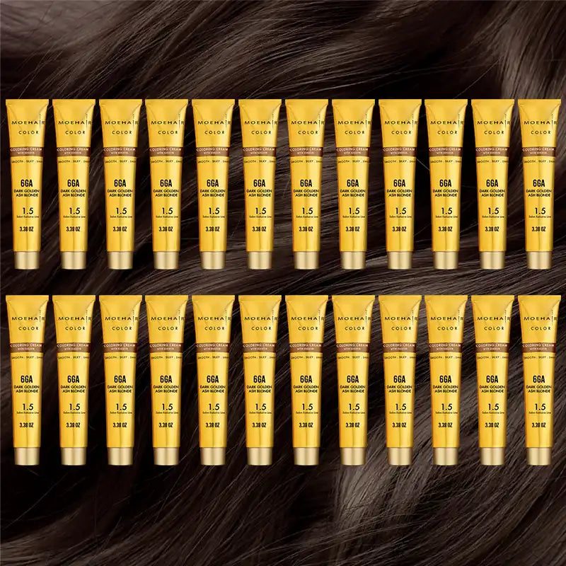 Pack of 24 - 6GA Dark Golden Ash Blonde Hair Color