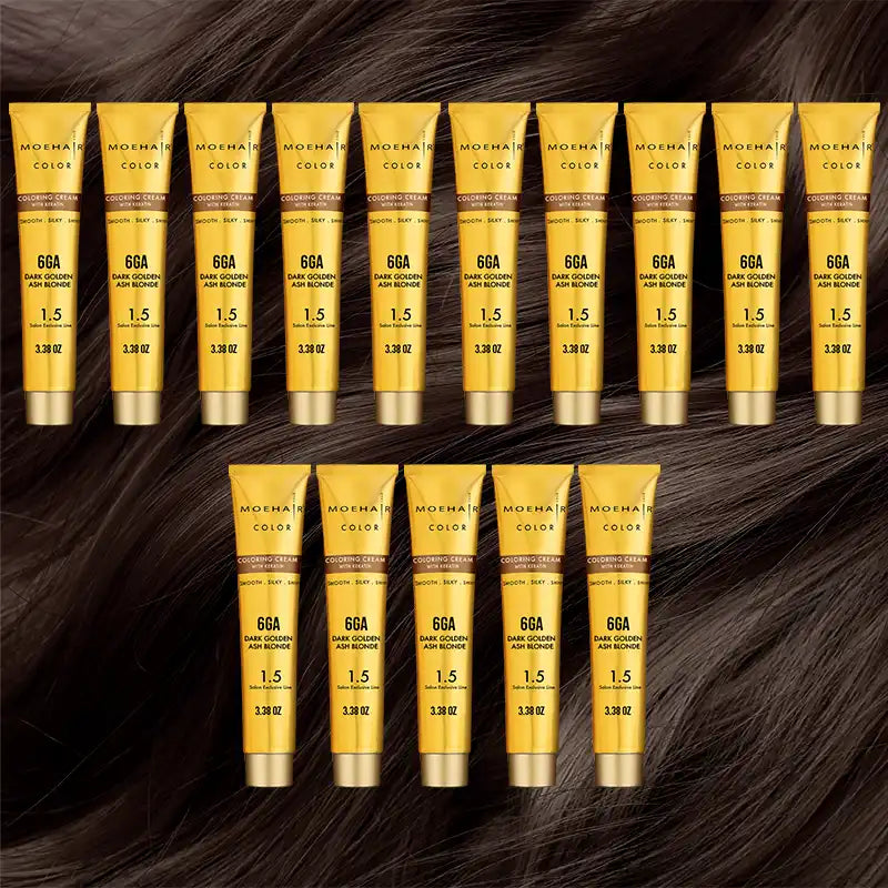 Pack of 15 - 6GA Dark Golden Ash Blonde Hair Color