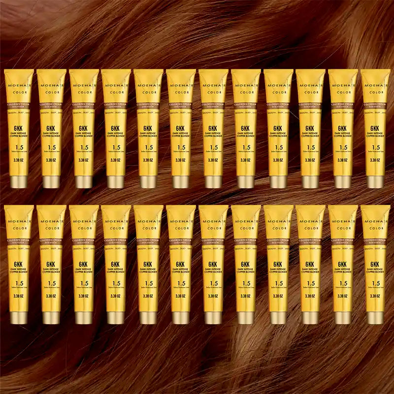 Pack of 24 - 6KK Dark Intense Copper Blonde Hair Color