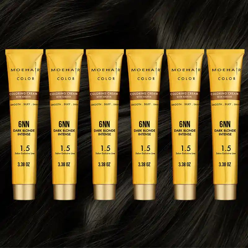 Pack of 6 - 6NN Dark Blonde Intense Hair Color