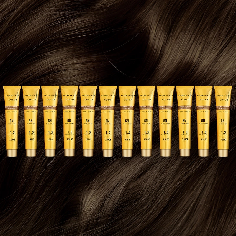 Pack of 12 - 6N Dark Blonde Hair Color