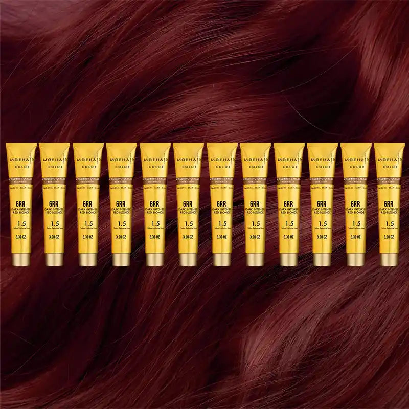 Pack of 12 - 6RR Dark Intense Red Blonde Hair Color