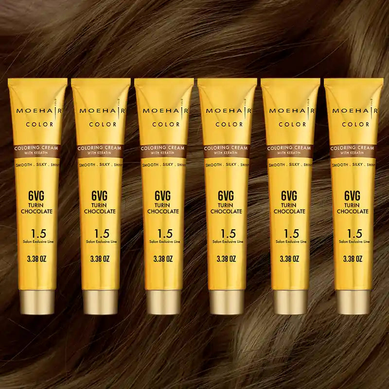 Pack of 6 - 6VG Turin Chocolate Hair Color