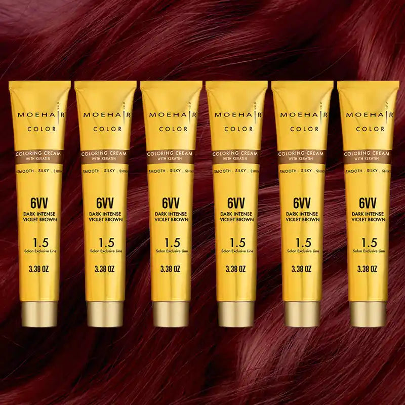 Pack of 6 - 6VV Dark Intense Violet Brown