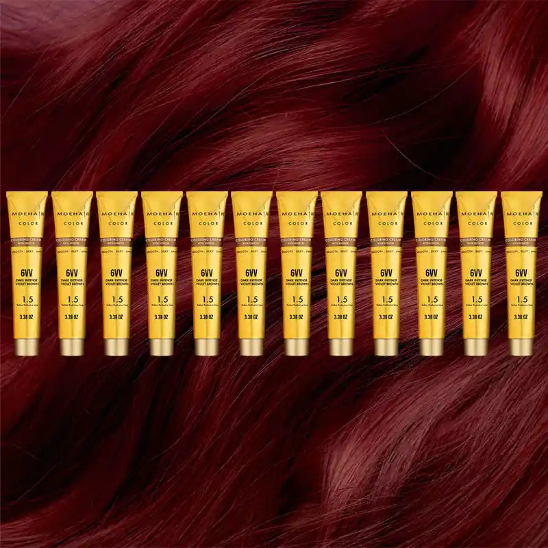 Pack of 12 - 6VV Dark Intense Violet Brown