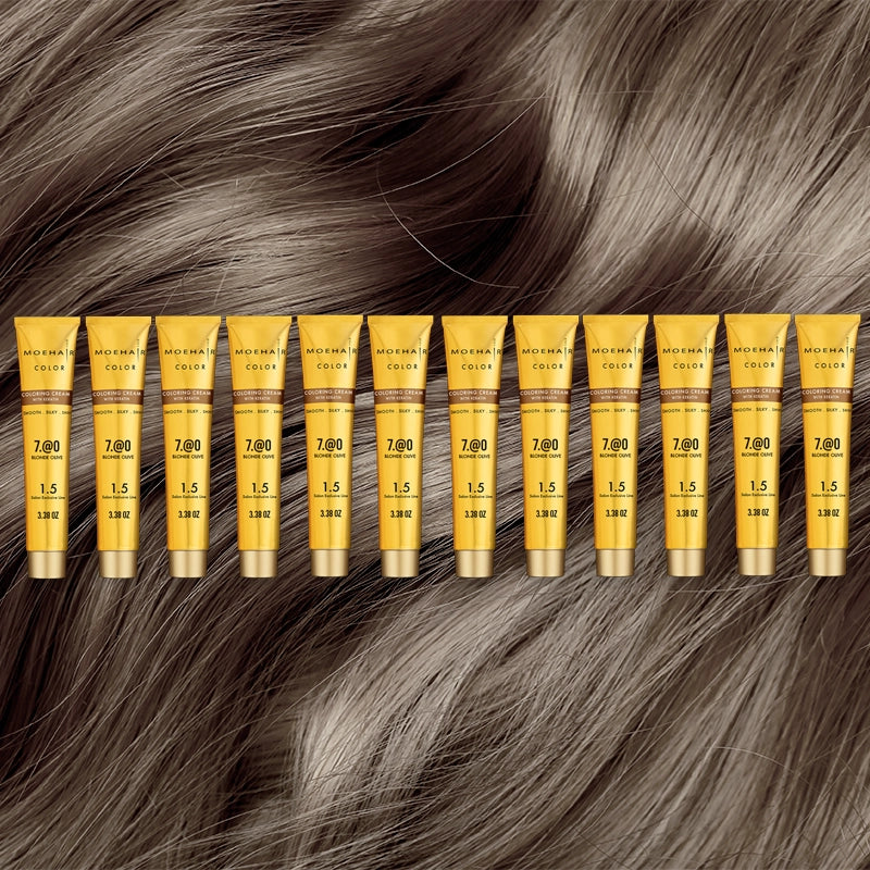 Pack of 12 - 7.@0 Blonde Olive Hair Color