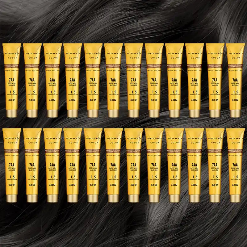 Pack of 24 - 7AA Deep Ash Blonde Hair Color