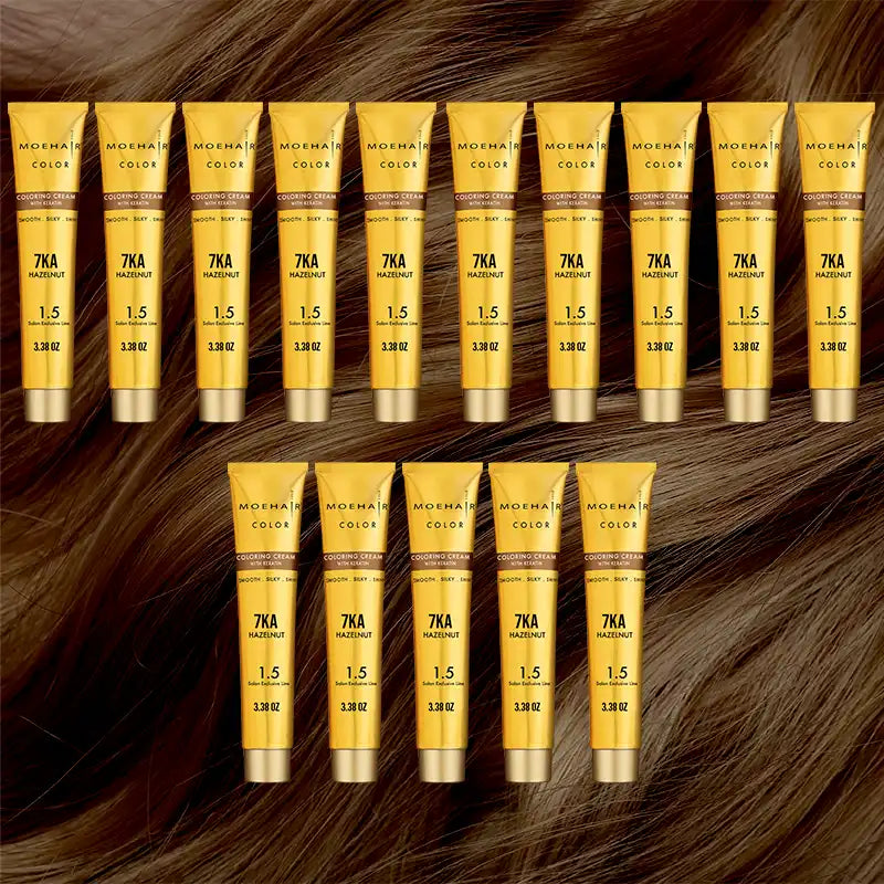 Pack of 15 - 7KA Hazelnut Hair Color