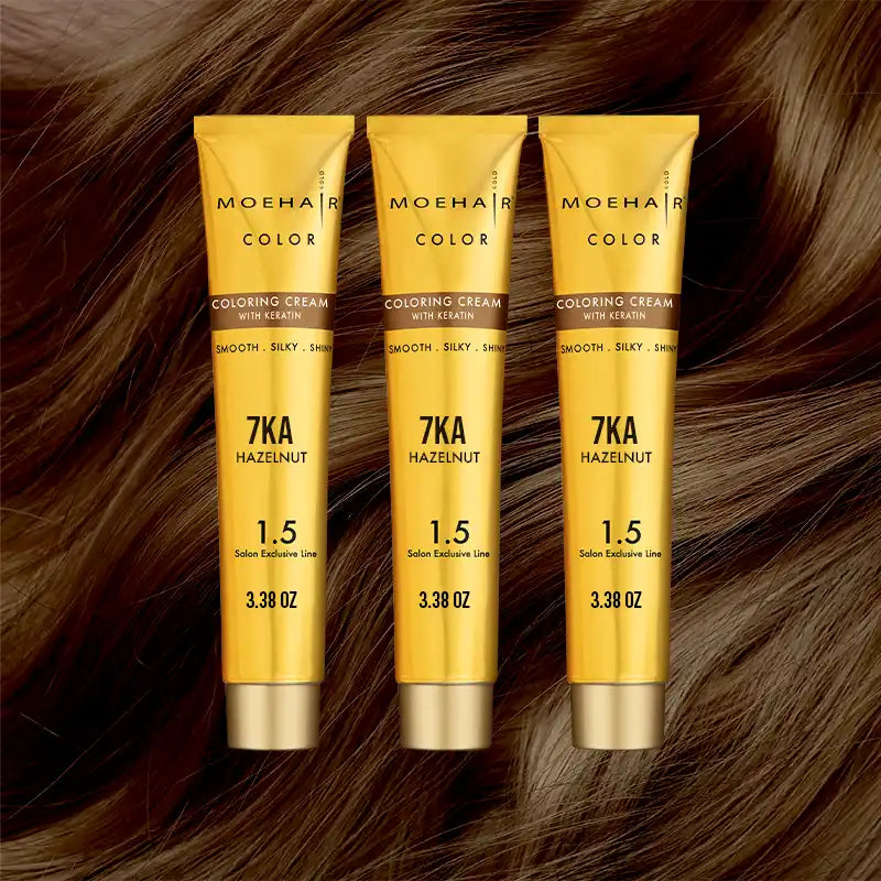 Pack of 3 - 7KA Hazelnut Hair Color