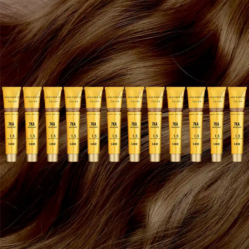 Pack of 12 - 7KA Hazelnut Hair Color