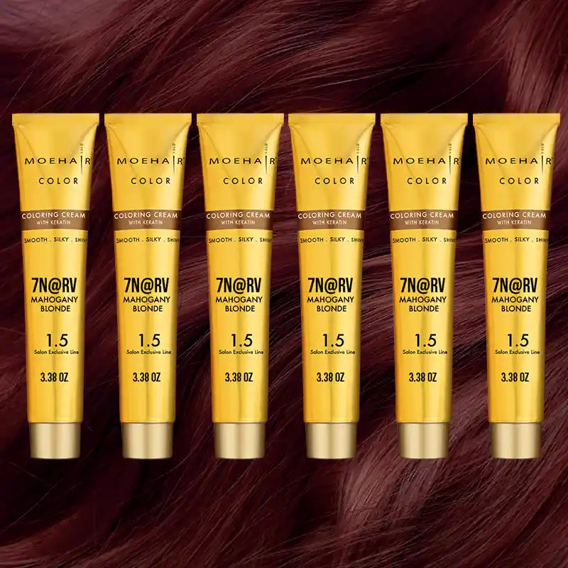 Pack of 6 - 7N@RV Mahogany Blonde Hair Color