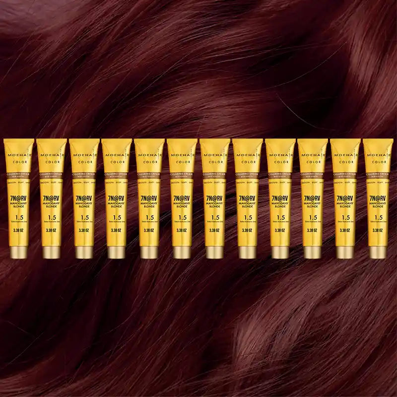 Pack of 12 - 7N@RV Mahogany Blonde Hair Color