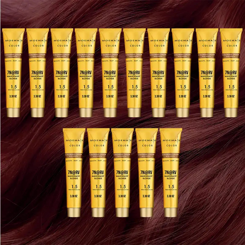 Pack of 15 - 7N@RV Mahogany Blonde Hair Color