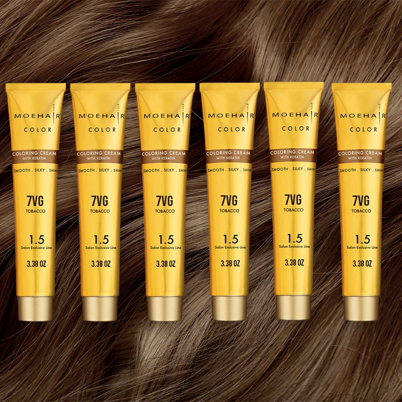 Pack of 6 - 7VG Tobacco Hair Color