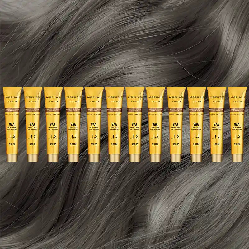 Pack of 12 - 8AA Light Deep Ash Blonde Hair Color