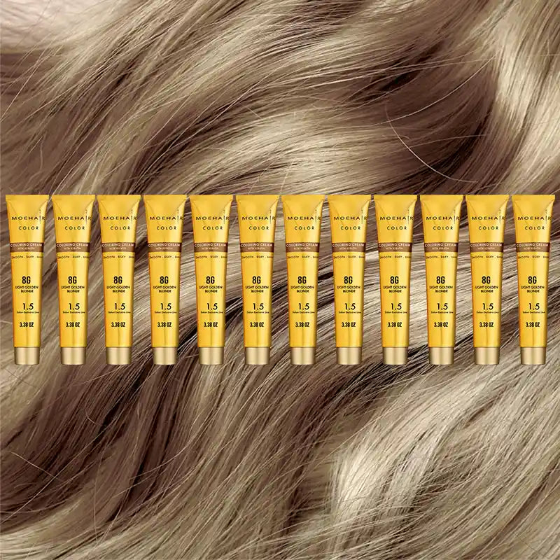 Pack of 12 - 8G Light Golden Blonde Hair Color