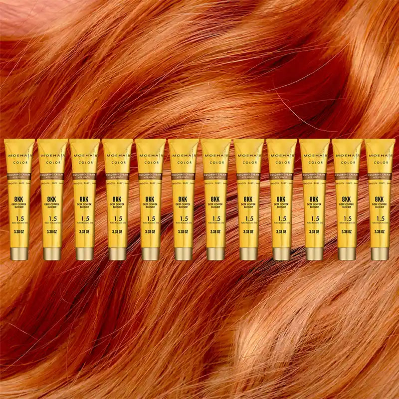 Pack of 12 - 8KK Deep Copper Blonde Hair Color