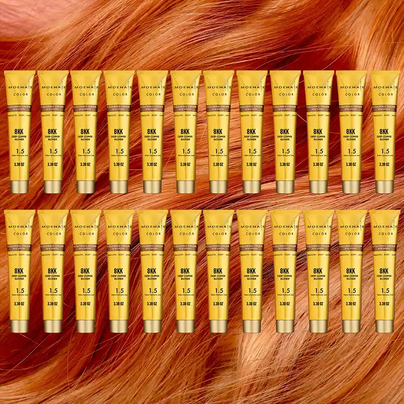 Pack of 24 - 8KK Deep Copper Blonde Hair Color
