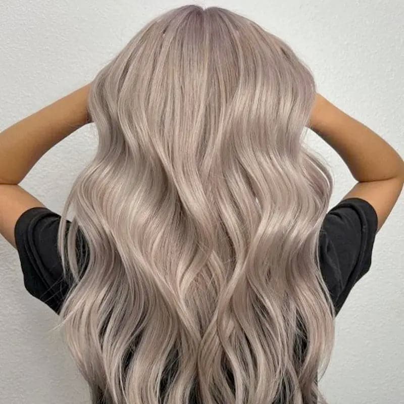 8VV Light Blonde Pearl Hair Color