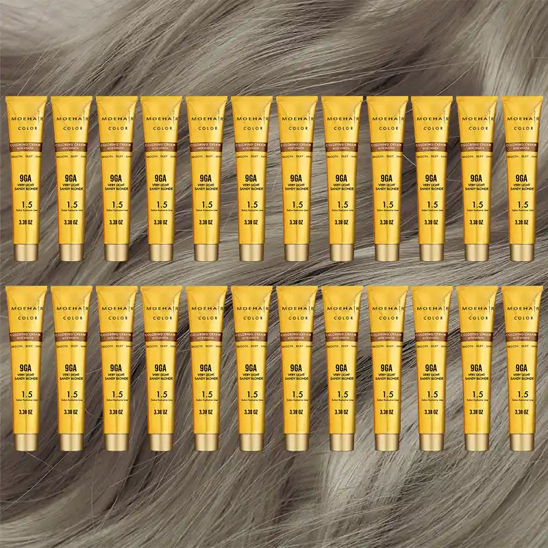Pack of 24 - 9GA Very Light Sandy Blonde Hair Color