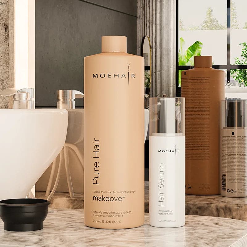 Pure Hair Makeover and Hair Serum Combo