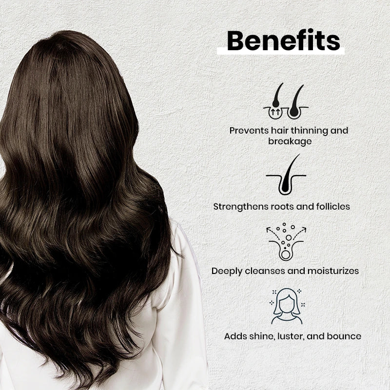 Pack of Hair Guard Shampoo & Conditioner with Hi-Vibes Serum