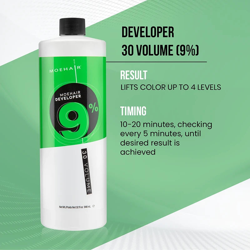 Moehair 9%, 30 Volume Hair Color Developer