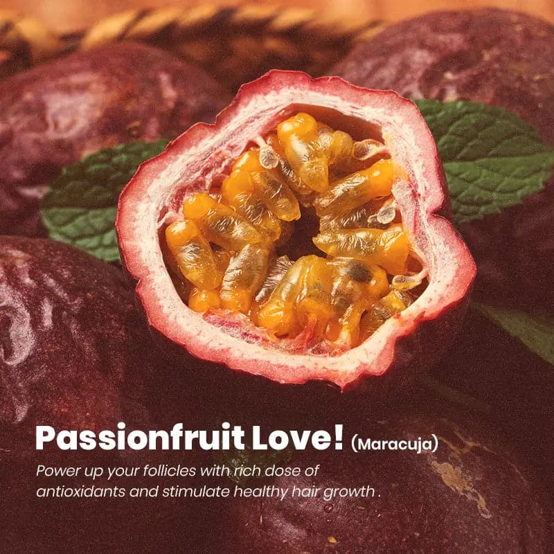 Ingredients present in moehair maracuja oil hair serum