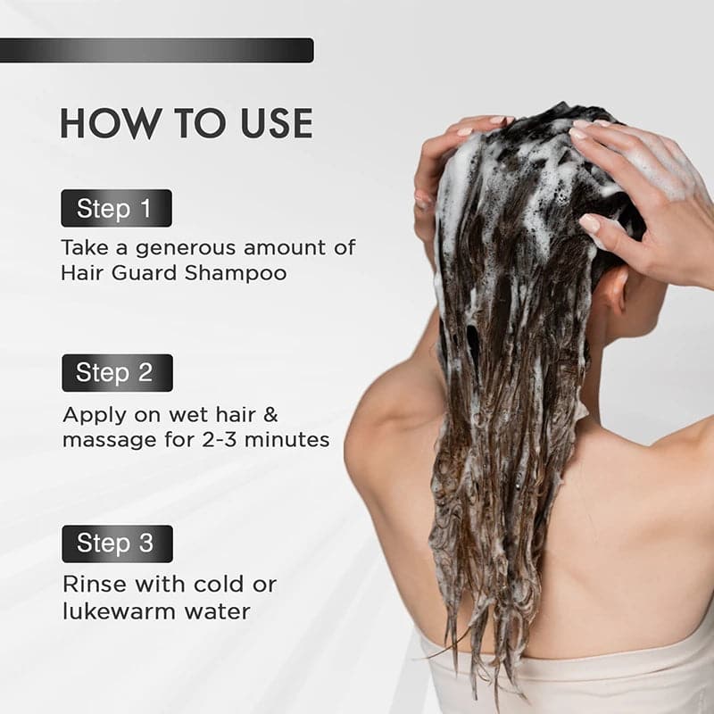 How to Use - Mini Anti Hair Fall Shampoo